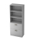 H&auml;ngeregistraturschrank V7300/5/5/SG V7, grau, 2 Schubladen