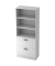 H&auml;ngeregistraturschrank V7300/W/W/SG V7, wei&szlig;, 2 Schubladen