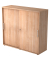Schiebet&uuml;renschrank V1752/V1753 V1753S/N/N/RE, abschlie&szlig;bar, 3 OH, nussbaum, 120x110x40cm (BxHxT)