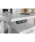 Sitz-Steh-Schreibtisch XDSM, elektrisch h&ouml;henverstellbar, 63-127cm (H), 200x120cm (BxT), L-Form, wei&szlig; / silber