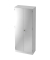 Garderobenschrank V6200WSSG 5OH wei&szlig;silber