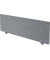 Tischtrennwand grau 159,5 x 50,0 cm