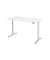 Sitz-Steh-Schreibtisch XDLR, elektrisch h&ouml;henverstellbar, 63-127cm (H), 160x80cm (BxT), rechteckig, wei&szlig; / graphit