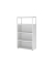 Aktenregal FlexWall wei&szlig; 80,0 x 40,0 x 145,0 cm