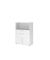 Regalschrank FlexWall VFW38K1KG/W/W/BS, nein, 2 OH, wei&szlig;, 80x109,8x40cm (BxHxT)