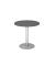 Besprechungstisch VSTF, 74,5cm (H), 80x80cm (BxT), rund, graphit / silber