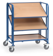 Eurokastenwagen 3Holzb&ouml;den 825x610mm