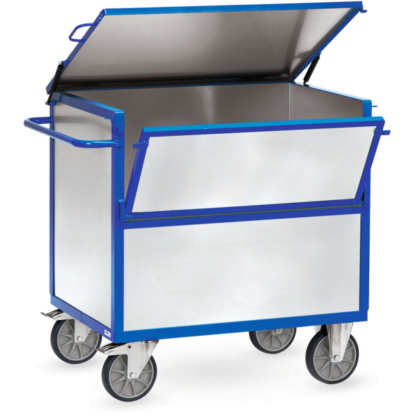 4017976028323 - Fetra Blechkastenwagen Wände und Deckel aus verzinktem Stahlblech 1000x700