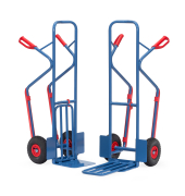 Paketkarre Luftr&auml;der +Gleitkufen 300kg