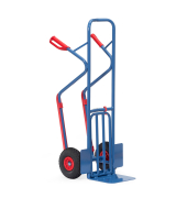 Paketkarre PU-R&auml;der +Gleitkufen 300kg