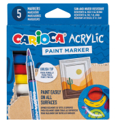 Acrylic-Marker mit Pinsel-Spitze