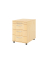 Rollcontainer V1606/3/3/BO V1606, ahorn, 4 Schubladen, Holz