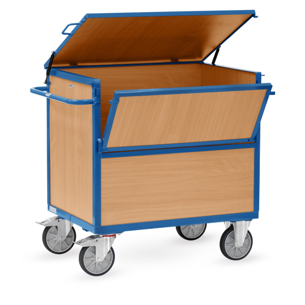 4017976014593 - Fetra 2852 Kastenwagen Stahl pulverbeschichtet Traglast (max) 500 kg