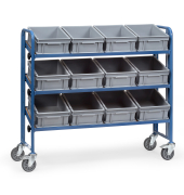 Montagewagen 3B&ouml;den 1240x415mm +K&auml;sten