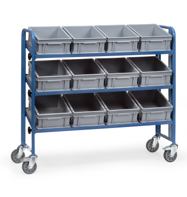Montagewagen 3B&ouml;den 1240x415mm +K&auml;sten
