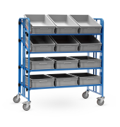 Montagewagen 4B&ouml;den 1280x658mm +K&auml;sten