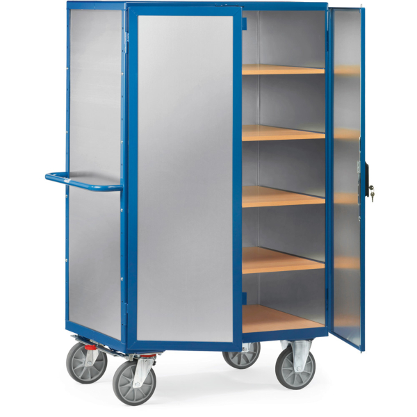 4017976019161 - Fetra fetra 5593 Schrankwagen Aluminium pulverbeschichtet Traglast (max) 750 kg Brillantblau (RAL 5007)