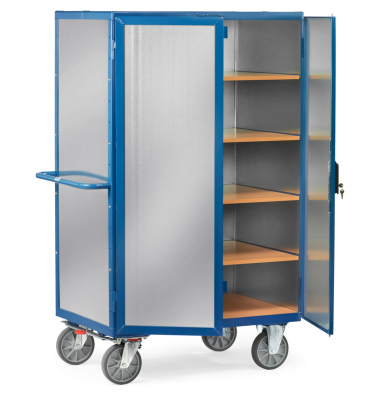 Kastenwagen Stahlblech 1200x780mm +T&uuml;ren