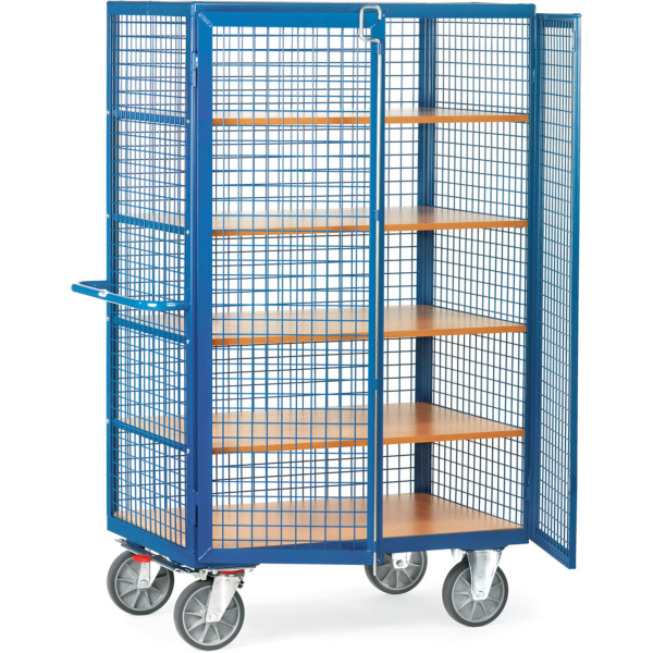 4017976043920 - Fetra fetra 4392 Schrankwagen Stahl pulverbeschichtet Traglast (max) 750 kg Brillantblau (RAL 5007)