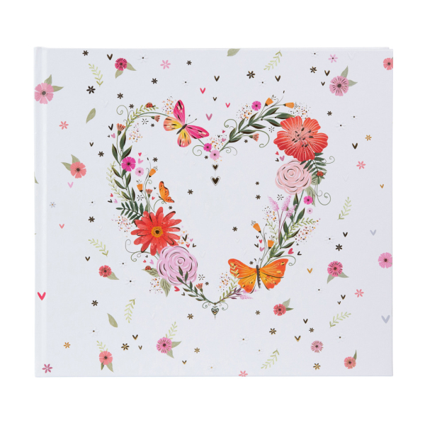 TURNOWSKY Gästebuch 50 001, Floral Embrace, 100 Seiten 4009835500019 TURNOWSKY