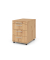 Rollcontainer V1606/R/R/RE Basic 1606, asteiche, 4 Schubladen, Spanplatte