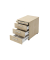 Rollcontainer V1606/R/R/RE Basic 1606, asteiche, 4 Schubladen, Spanplatte