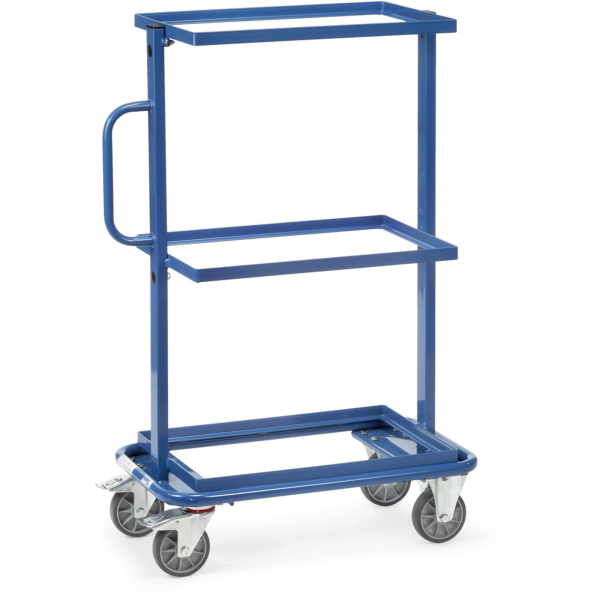 Fetra Gesamttragfähigkeit 200 kg 32900 Etagenwagen Stahl pulverbeschichtet Traglast (max) 200 kg Brillantblau (RAL 5007)