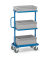 Beistellwagen 3Rahmen 3K&auml;sten 605x405mm