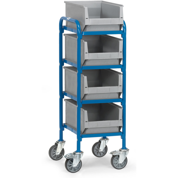 Fetra fetra 32921 Etagenwagen Stahl pulverbeschichtet Traglast (max) 250 kg Brillantblau (RAL 5007)