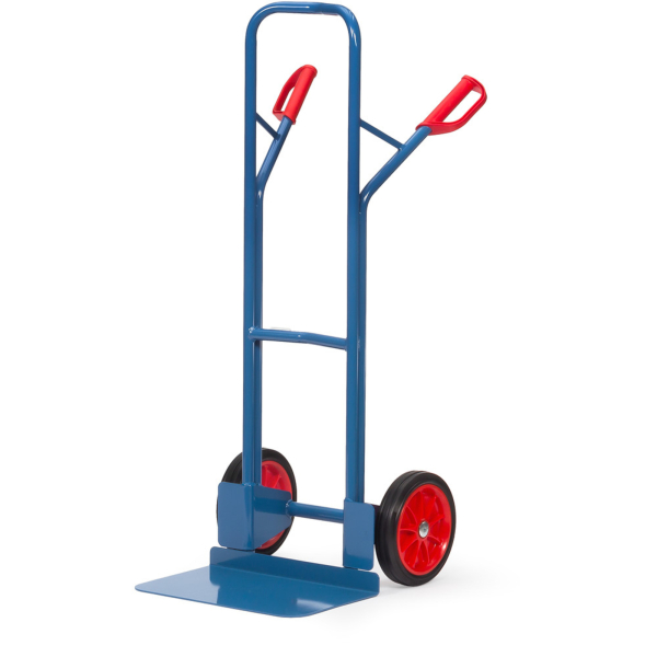 4017976413266 - Fetra Stahlrohrkarre Höhe 1300 mm Schaufel 300x480mm Vollgummibereifung