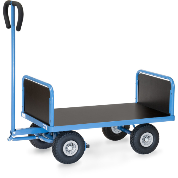 4017976440217 - Fetra - Handwagen mit 2 Stirnwänden 1000x600 mm Ladefläche