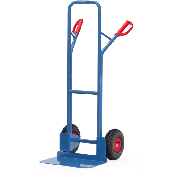 4017976513263 - Fetra - Stahlrohrkarre Höhe 1300 mm Schaufel 300x480mm Luftbereifung