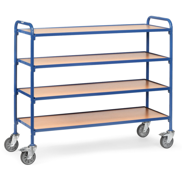 Fetra fetra 32950 Etagenwagen Stahl pulverbeschichtet Traglast (max) 250 kg Brillantblau (RAL 5007)