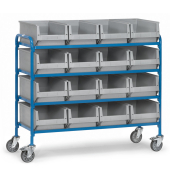 Beistellwagen 4B&ouml;den 16K&auml;sten 1250x470mm