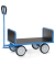 Handwagen Gummir&auml;der 1000x600mm