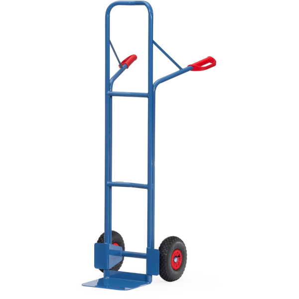 4017976851327 - Fetra - Stahlrohrkarre Höhe 1600 mm Schaufel 250x320mm Luftbereifung