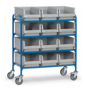 Beistellwagen 4B&ouml;den 12K&auml;sten 940x470mm