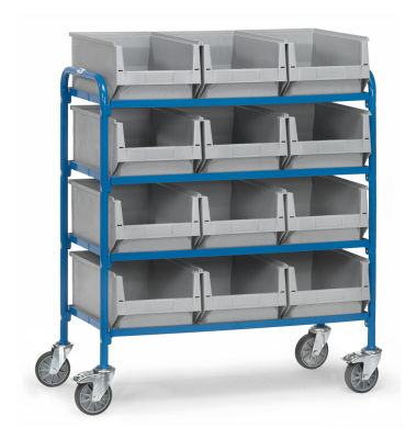 Beistellwagen 4B&ouml;den 12K&auml;sten 940x470mm
