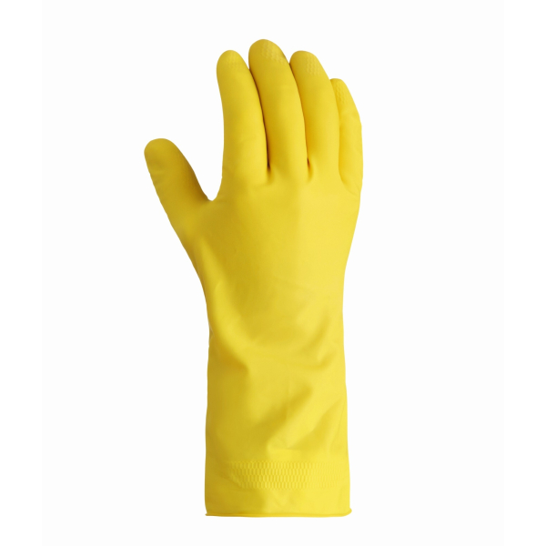 4031301001447 - Gummihandschuhe NATURLATEX gelb Größe 7 4031301001447 Texxor