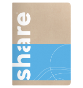 Notizbuch 4-0015139, A6, kariert, 80g, 40 Blatt