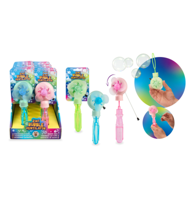 Seifenblase Ventilator 2in1 sortiert
