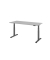 Sitz-Steh-Schreibtisch VXDSM, elektrisch h&ouml;henverstellbar, 63,5-128,5cm (H), 180x80cm (BxT), rechteckig, lichtgrau / graphit