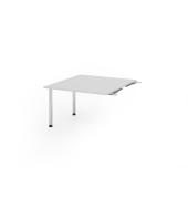 Verkettungsplatte KT12C, 120x130cm (BxT), rechteckig, lichtgrau, 25mm