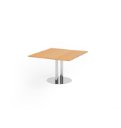 Verbindungsplatte KT12S buche, chrom rechteckig 120,0 x 130,0 x 74,0 cm 