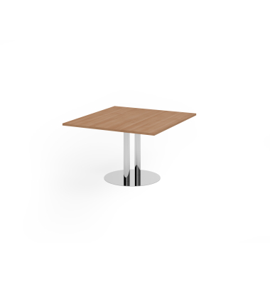 Verkettungsplatte KT12S, 120x130cm (BxT), rechteckig, nussbaum, 25mm