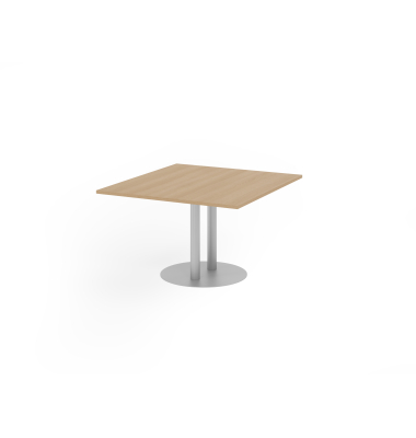 Verkettungsplatte KT12S, 120x130cm (BxT), rechteckig, eiche, 25mm
