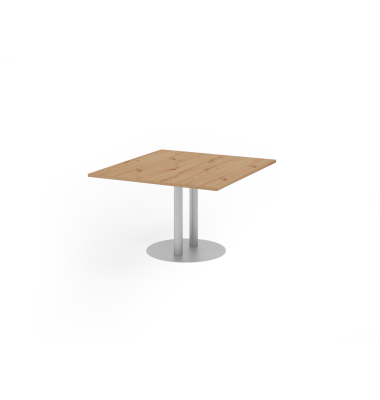 Verkettungsplatte KT12S, 120x130cm (BxT), rechteckig, asteiche, 25mm