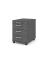 Rollcontainer VAC30/G/G/CE Solid AC30, grafit, 4 Schubladen, Spanplatte, abschlie&szlig;bar