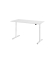 Sitz-Steh-Schreibtisch VXDLR, elektrisch h&ouml;henverstellbar, 127cm (H), 160x80cm (BxT), rechteckig, wei&szlig; / wei&szlig;