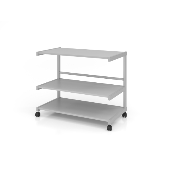 4032062000656 - Bürowagen Hellgrau Stahl Melaminharzbeschichtete Spanplatte 18B3 5 805 x 430 x 670 mm